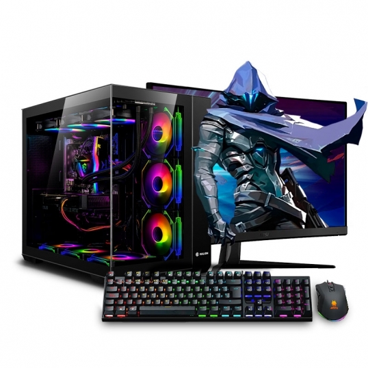 PC Gamer Draco Black Blue Intel Core i9 Ultra 285K  - 1