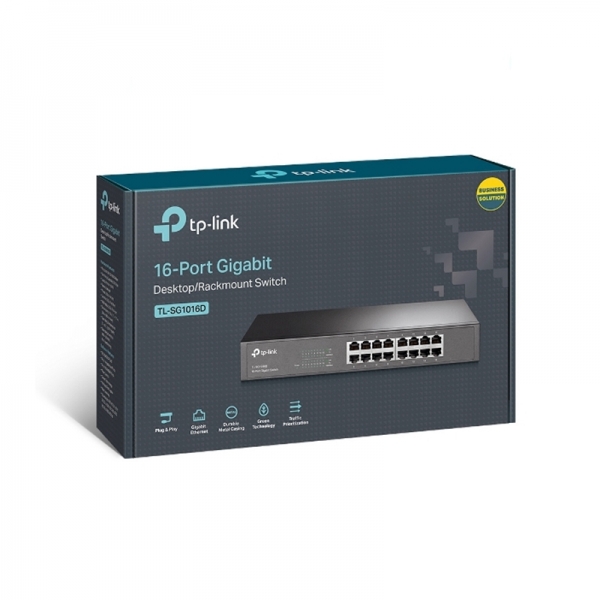 TP-LINK 16 puertos Gigabit Switch  - 1