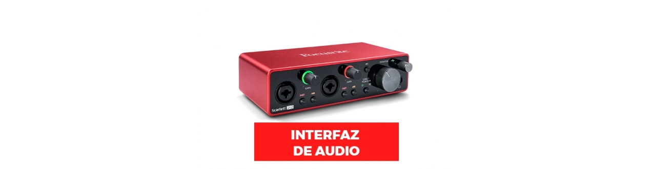 Interfaz de Audio