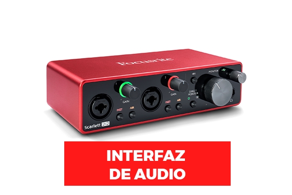 Interfaz de Audio